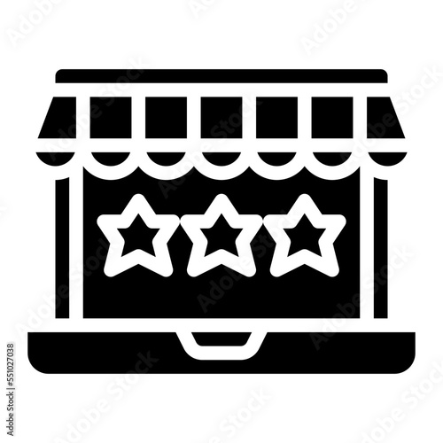 recommended shopping good feedback icon