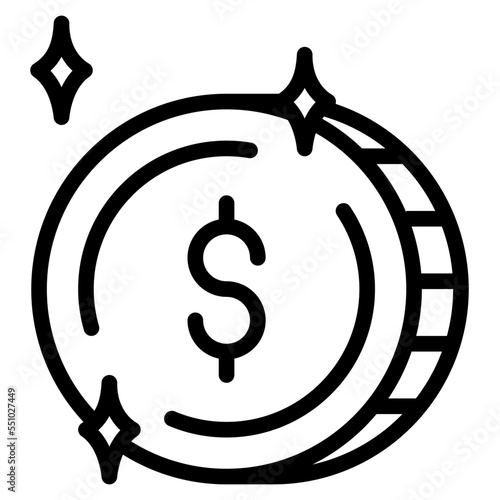coin reward shop shopping icon