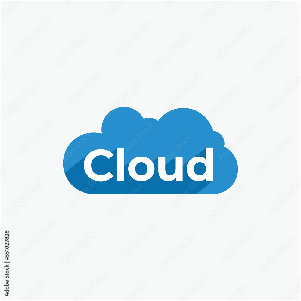 cloud logo template vector symbol
cloud logo template vector symbol