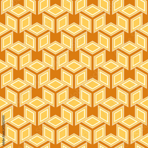 Vector monochrome pattern, repeat ornament texture. Abstract geometric design element.