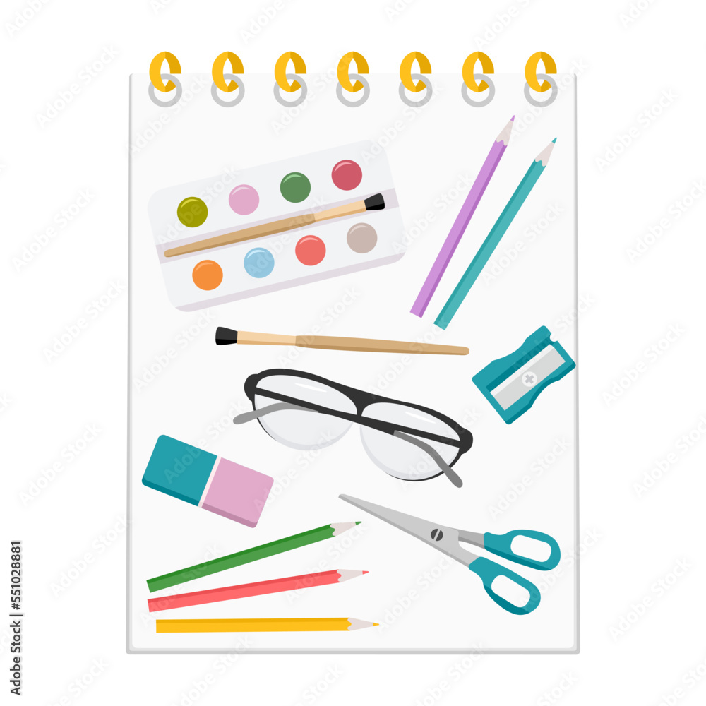 Stationery School Education Chancellery Painting Stationery School Education Chancellery Painting