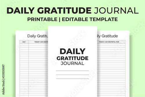 Daily Gratitude Journal