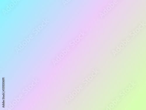 Gradient pastel color background. Modern design for mobile applications. Pastel neon rainbow. Ultraviolet metallic paper. Template for presentation. Cover to web design.