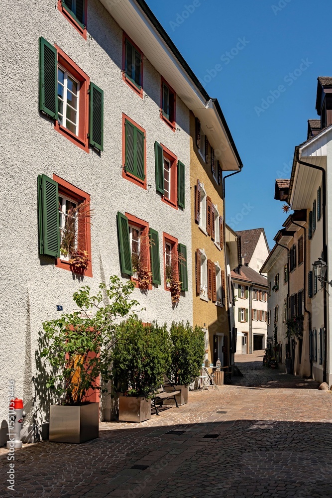 Altstadt von Rheinfelden im Aargau in der Schweiz