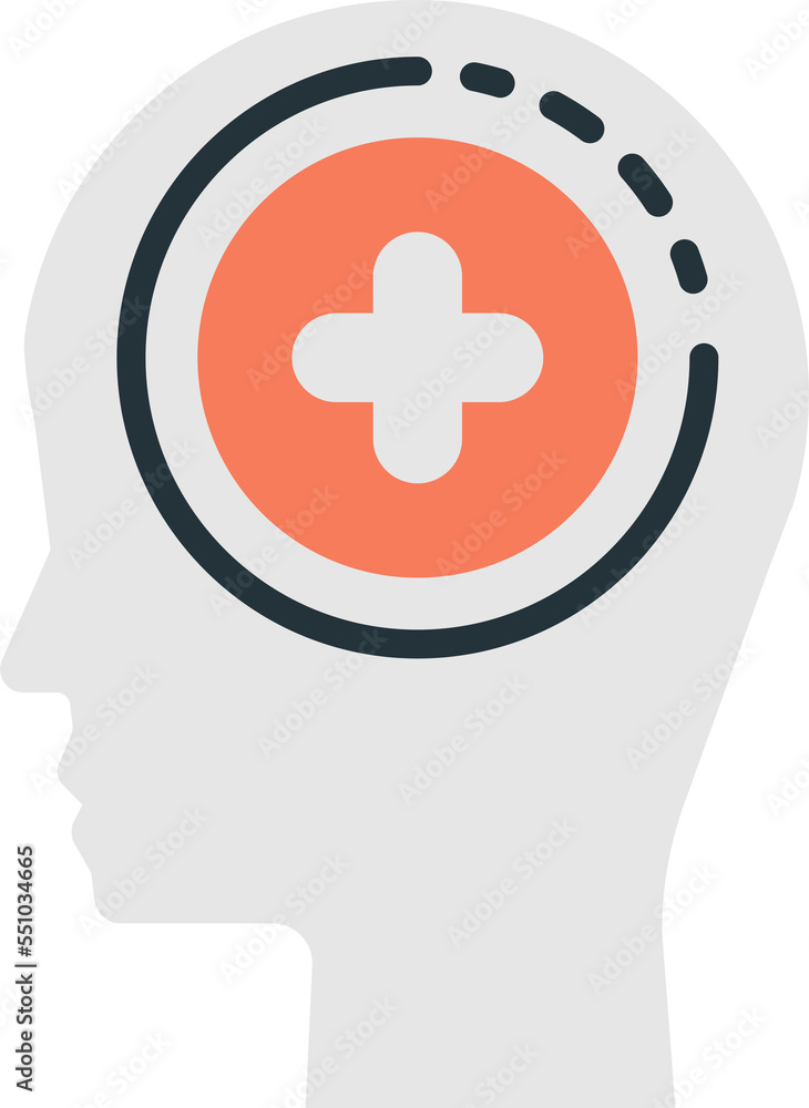 good brain illustration in minimal style good brain illustration in minimal style