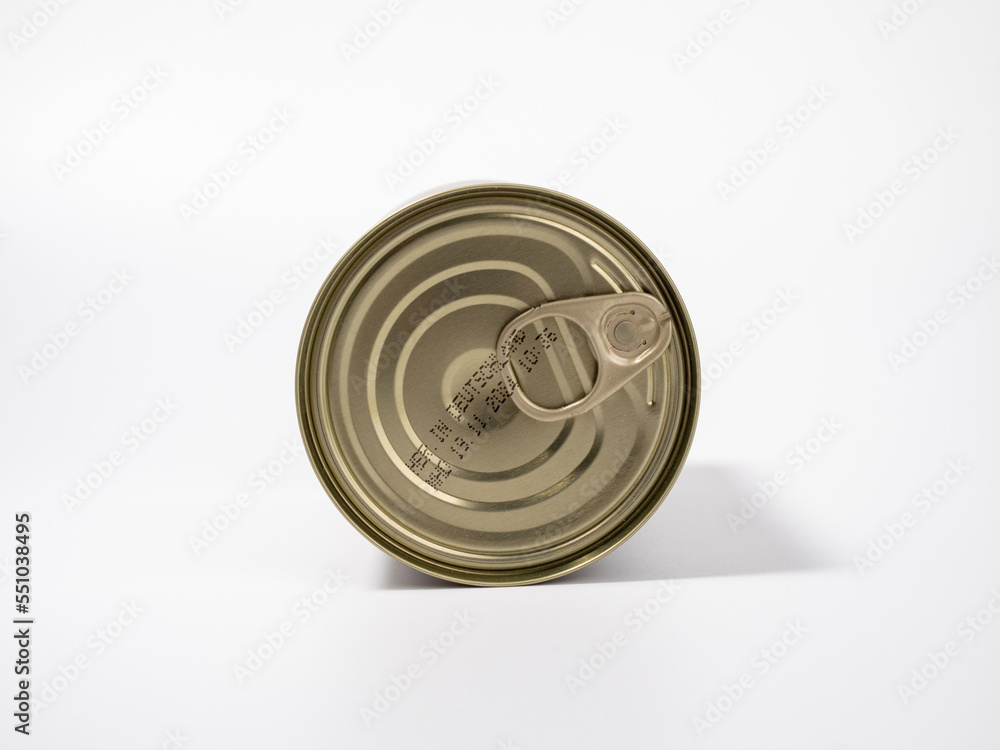 Canned doses on a white background. Canned food. Cans. Canned doses on a white background. Canned food. Cans.