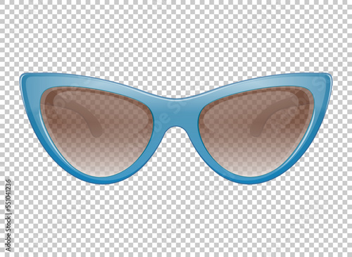 sun glasses vector illustration realistic