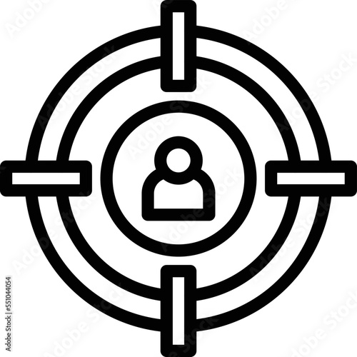Head hunting Vector Icon Design Illustration