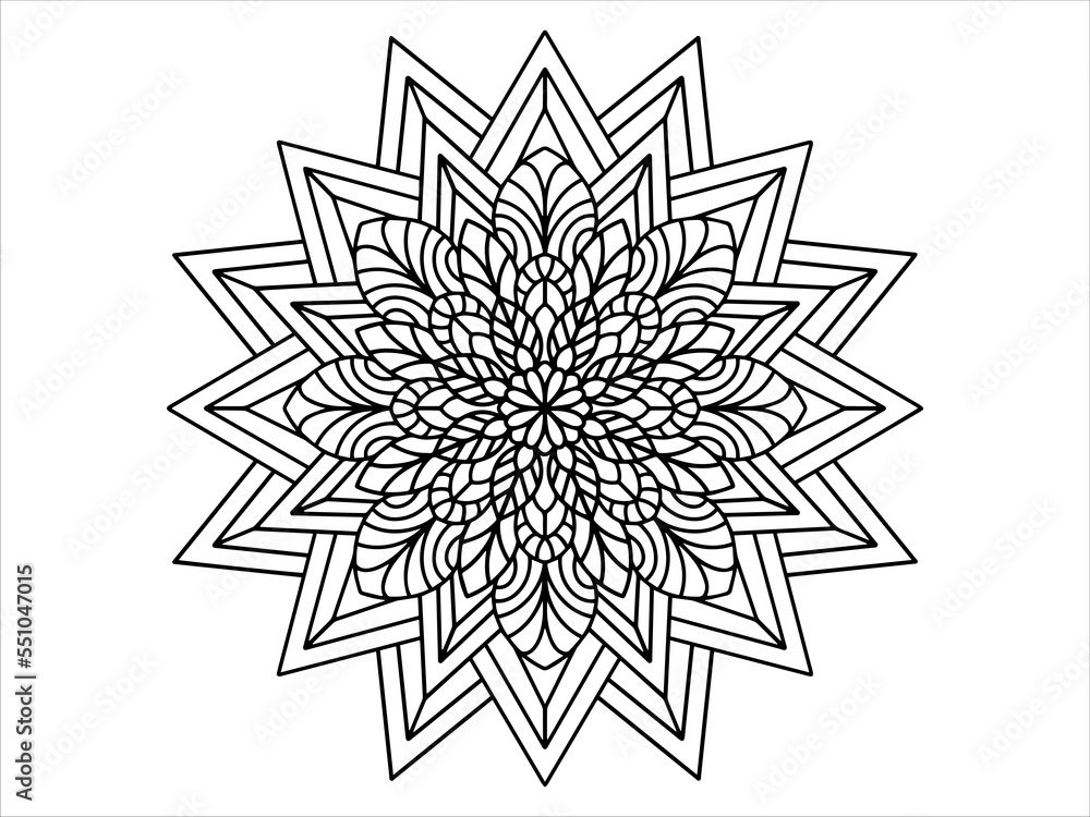 Mandala Design Line Art
Mandala Design Line Art