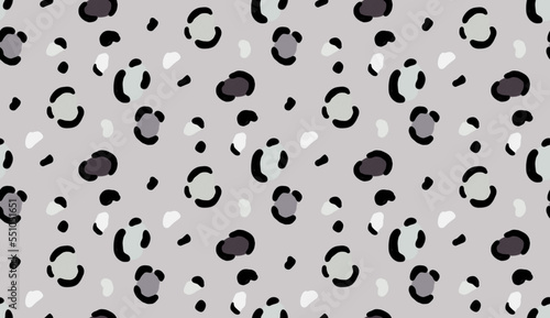 Seamless leopard skin pattern for fabric, wallpaper, wrapping paper, craft, texture and others. seamless jaguar skin , seamless cheetah skin