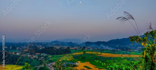 Beautiful countryside in Vietnam