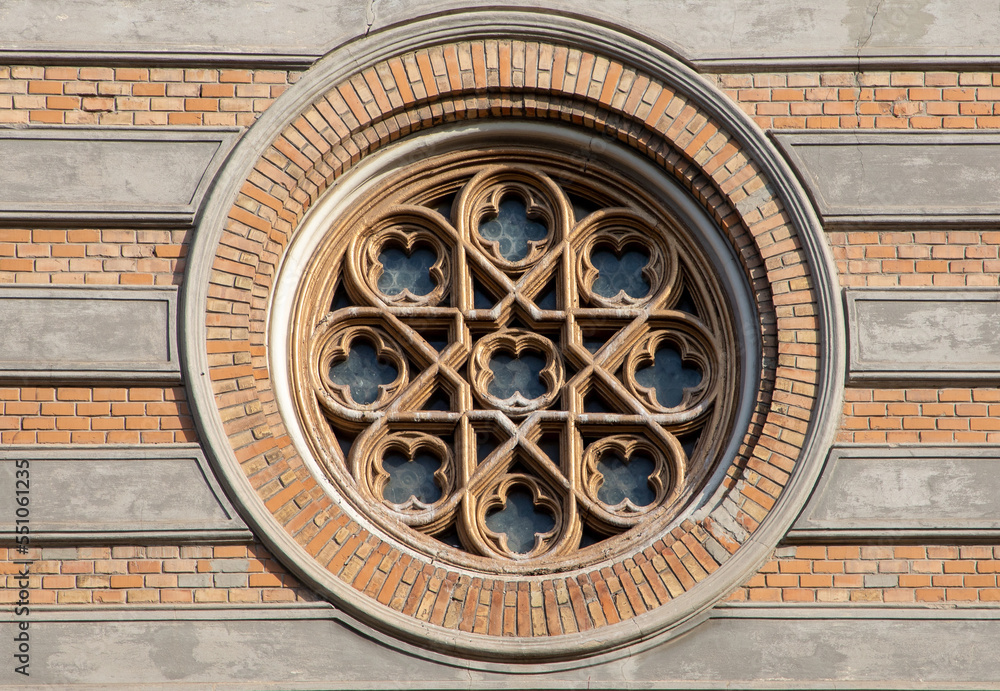 Architectural details of the Orthodox cathedral in Constanta city - Romania