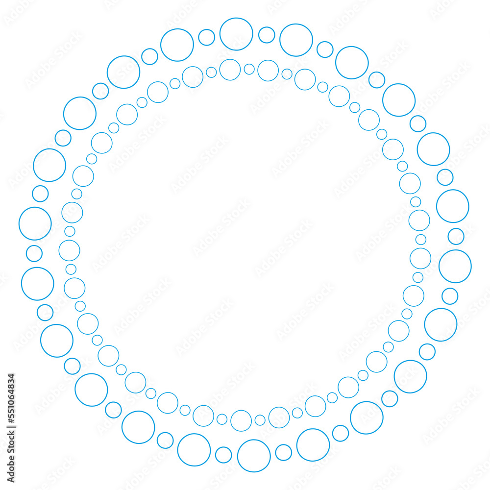 Round hand drawn botanical frame. Vector isolated design element. Round hand drawn botanical frame. Vector isolated design element.