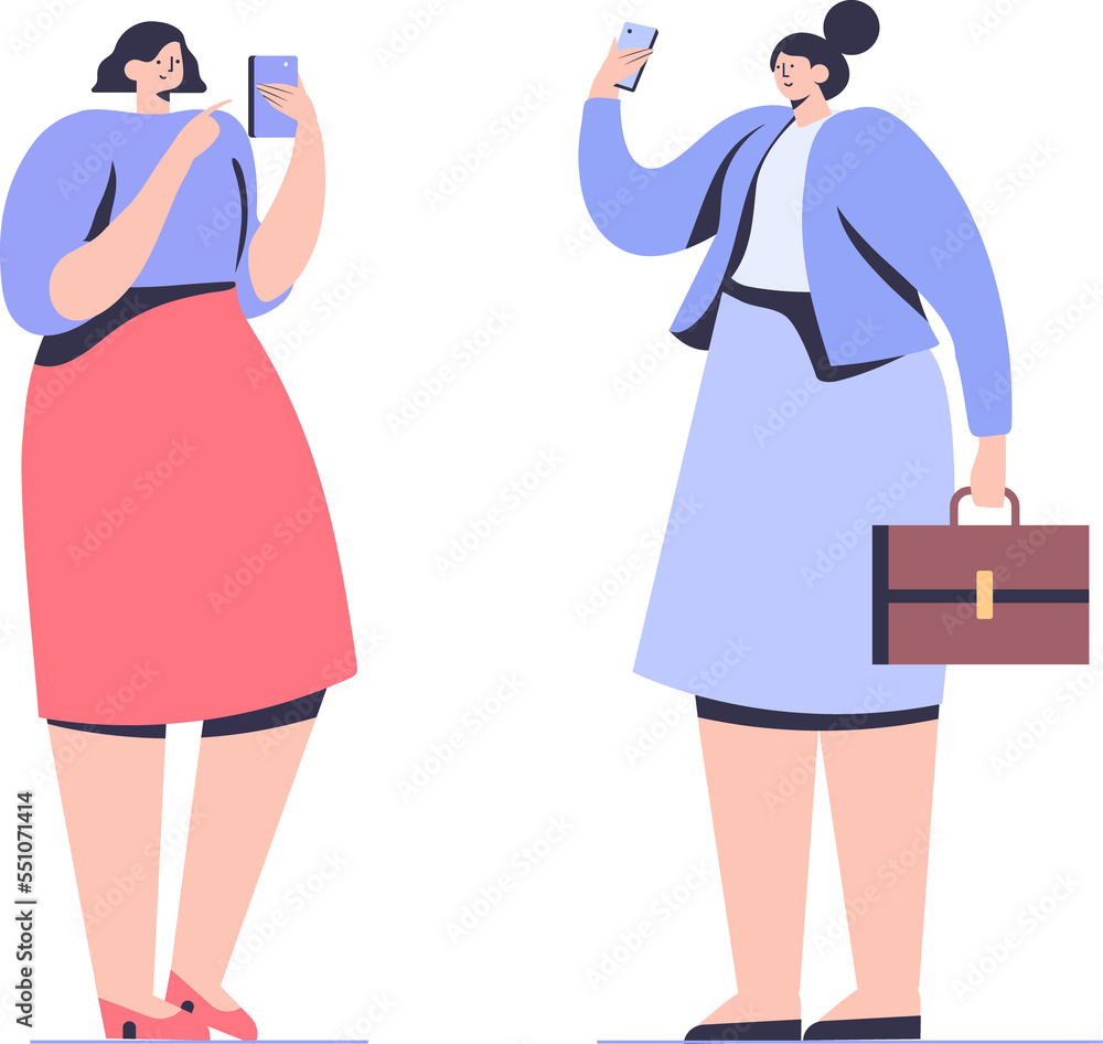 People using cell phone - talking, chatting, messaging People using cell phone - talking, chatting, messaging