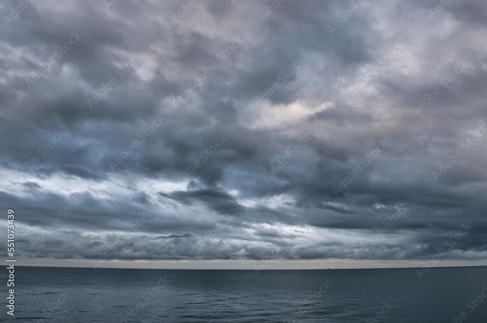 storm over the sea storm over the sea