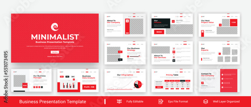 Creative business powerpoint presentation slide template