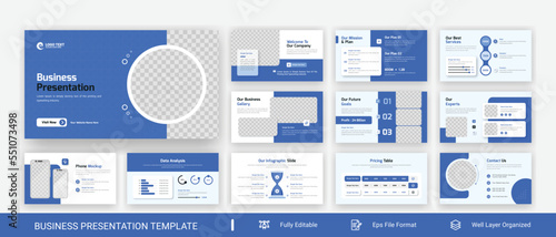 Creative business powerpoint presentation slide template