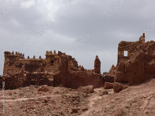 Marruecos construcciones desierto kasba qasba photo