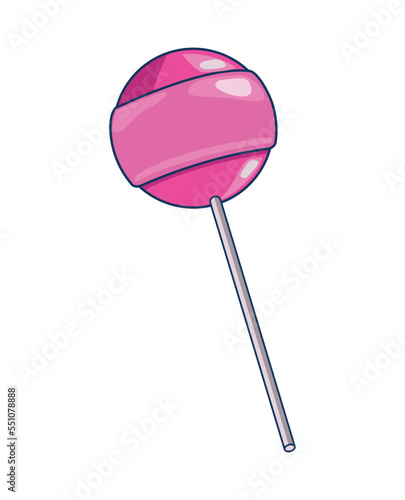 lollipop 90s pop art style