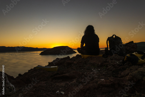фотографія Sunrise on the  Bahía Concepción, Sea of Cortez, Baja de California Sur, Mexico