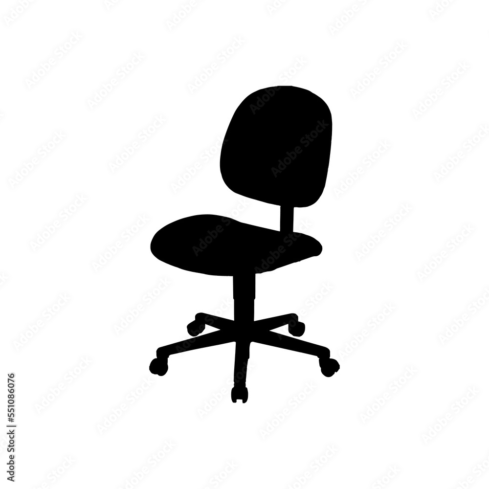 Chair icon. Simple style furniture company big sale poster background symbol. Chair brand logo design element. Chair t-shirt printing. Vector for sticker. Chair icon. Simple style furniture company big sale poster background symbol. Chair brand logo design element. Chair t-shirt printing. Vector for sticker.