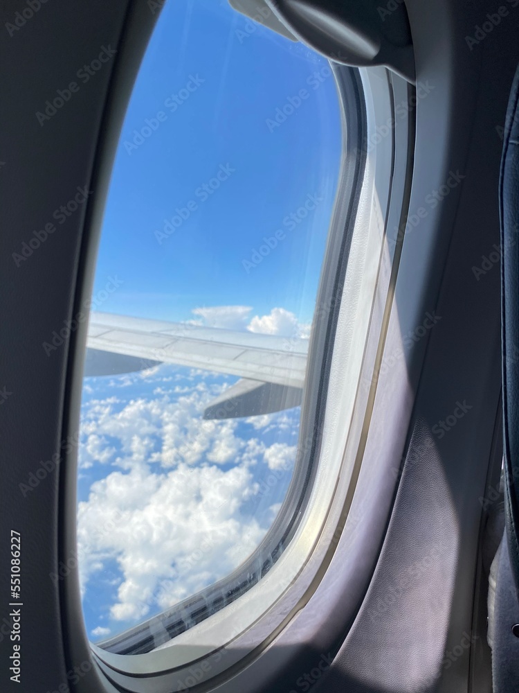 view from airplane window view from airplane window