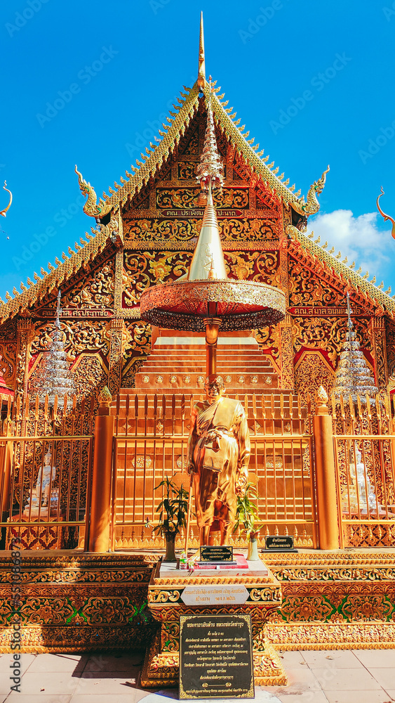 Temple , Wat Khong Khao, The Buddha Statue ,Venerable monk Temple , Wat Khong Khao, The Buddha Statue ,Venerable monk