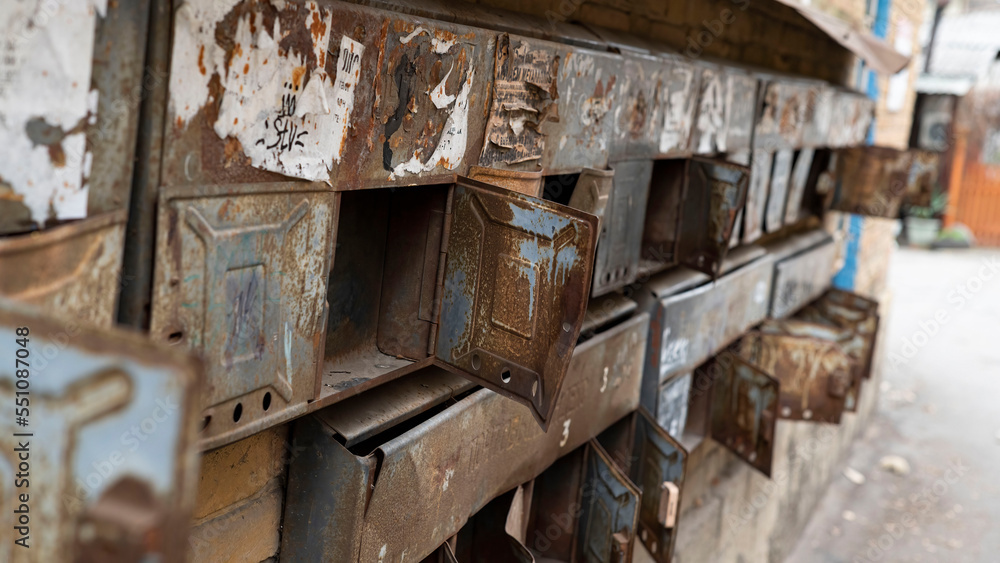 old rusty postal languages partially open old rusty postal languages partially open