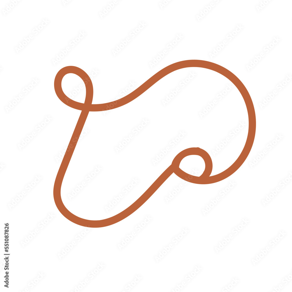 abstract line hand drawn vector element abstract line hand drawn vector element