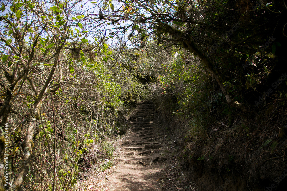 Hike through the Apurímac canyon to the ruins of Choquequirao, an Inca archaeological site in Peru, similar in structure and architecture to Machu Picchu. Hike through the Apurímac canyon to the ruins of Choquequirao, an Inca archaeological site in Peru, similar in structure and architecture to Machu Picchu.