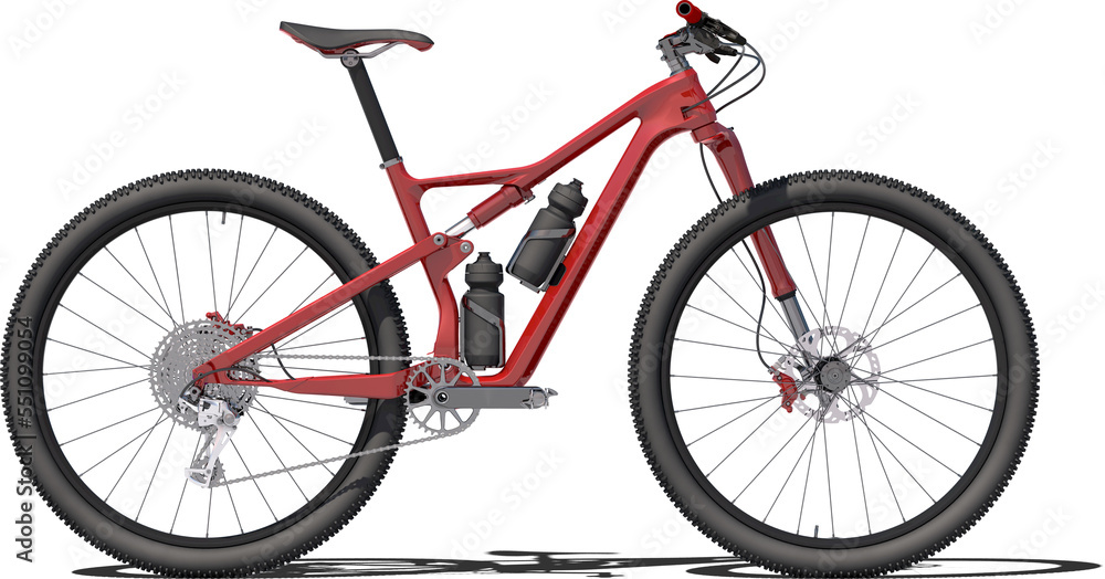 bike concept mono fork red bike concept mono fork red