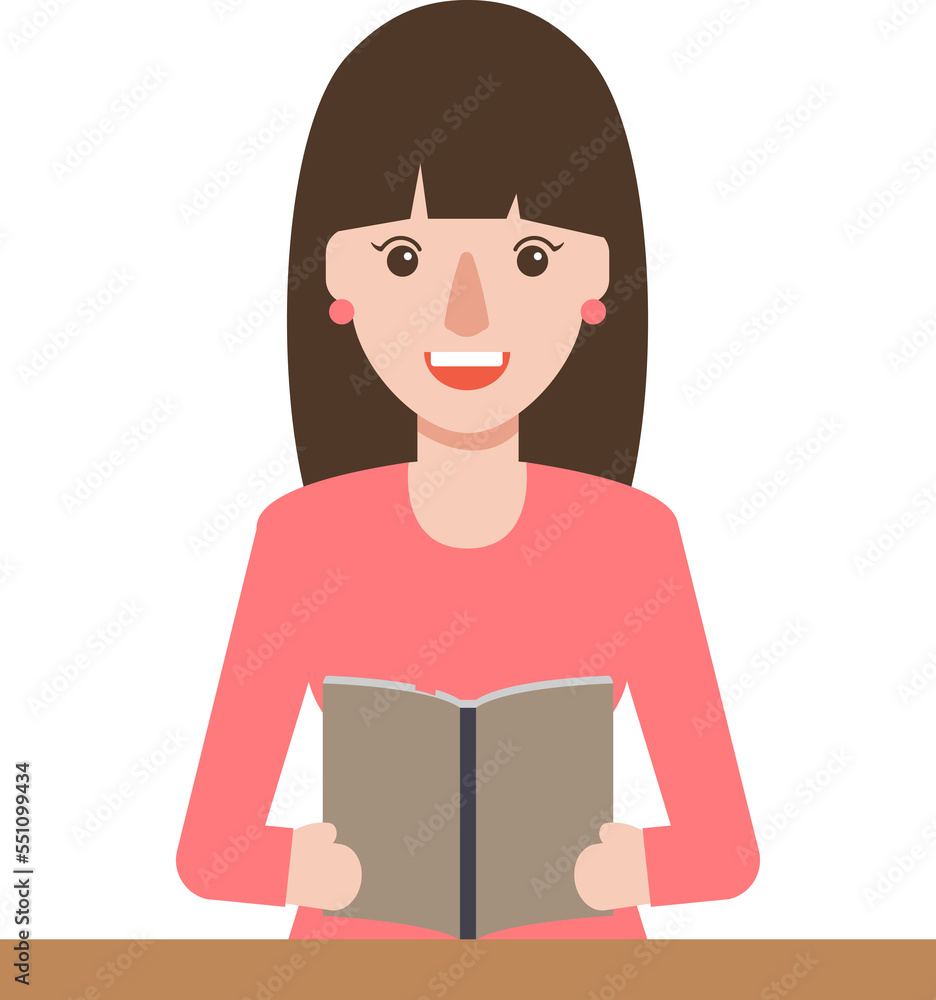 Businesswoman on duty, female employee at work. Businesswoman on duty, female employee at work.