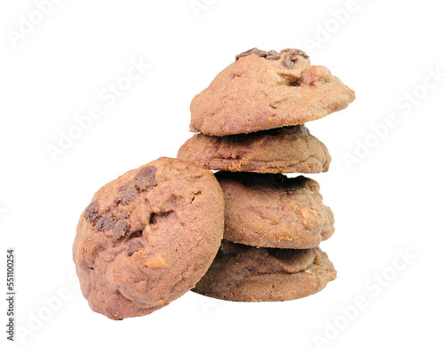 cookies with chocolate on transparent png