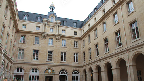 Canvas Print mansion (hôtel de la marine) in paris (france)
