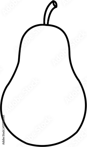 pear outline