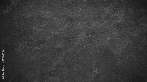 Black concrete street wall background or texture