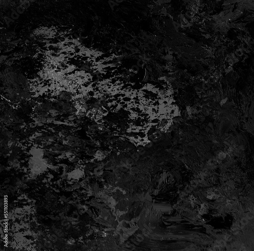 Black concrete street wall background or texture