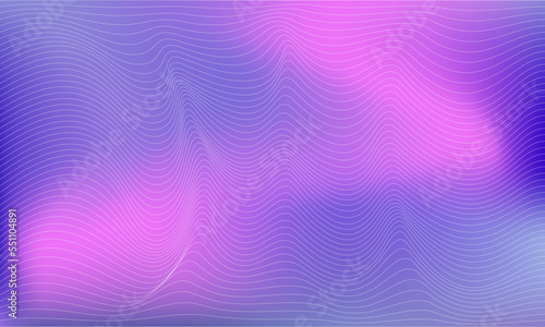 Soft gradient abstract background in purple, blue, and pink colors with lines, for banner and landing page background