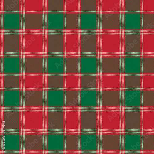 Green Minimal Plaid textured Seamless Pattern