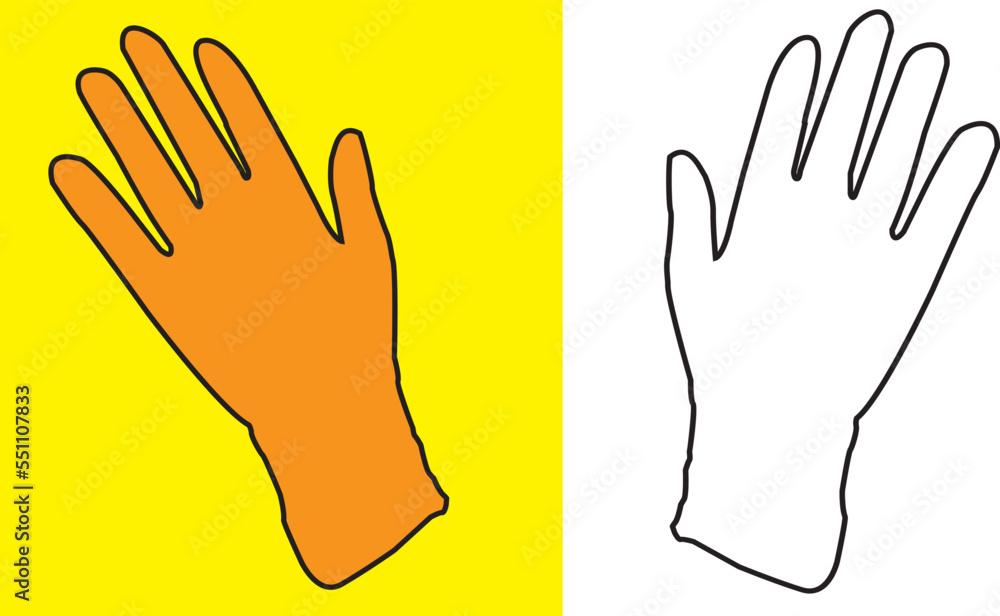 Construction gloves icon. Glove icon. Dish wash gloves. glove for cleaning.
Construction gloves icon. Glove icon. Dish wash gloves. glove for cleaning.