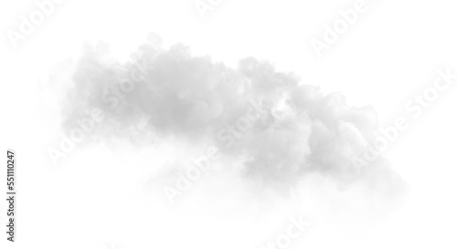 Cumulus cloudy white clear special effect 3d rendering png file