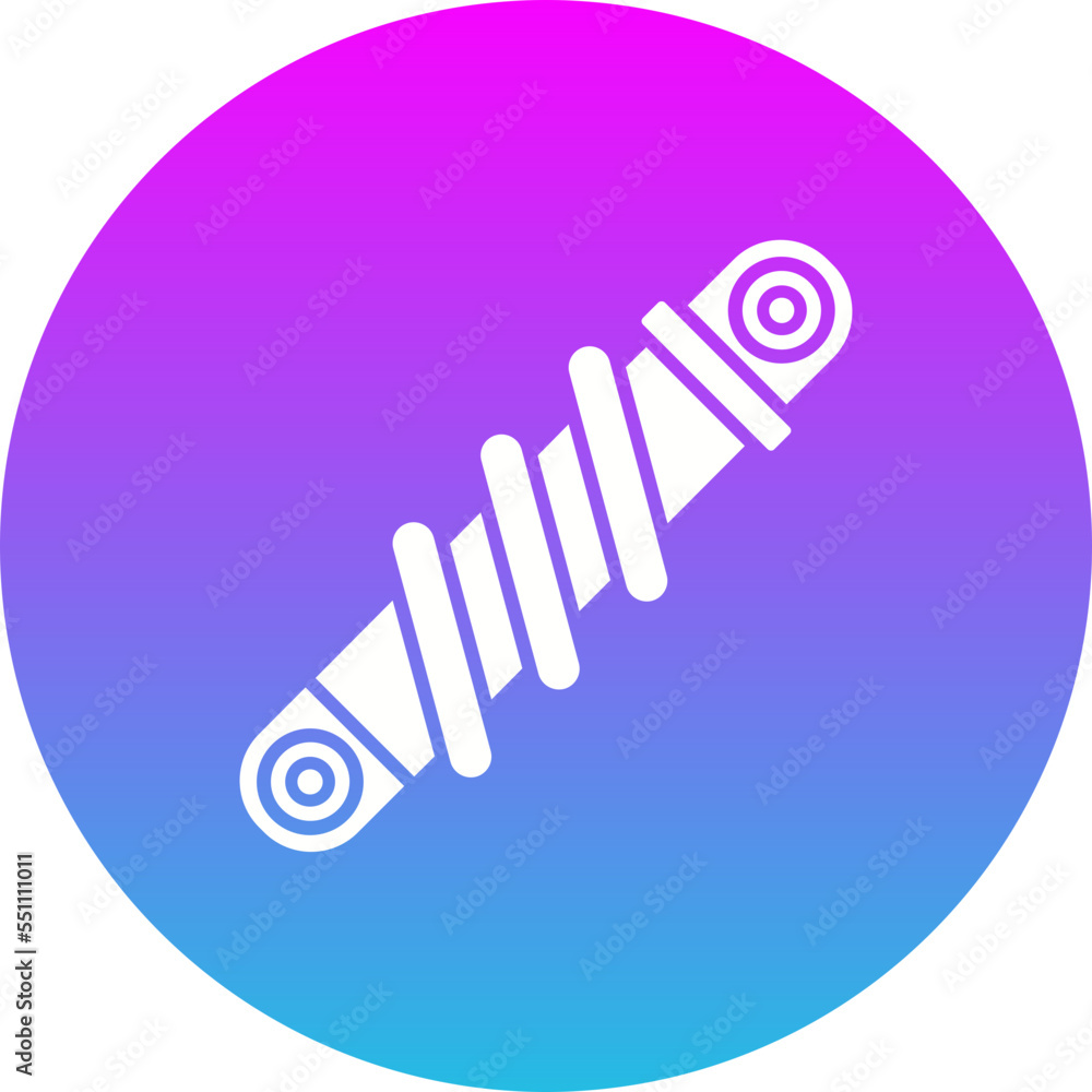Suspension Gradient Circle Glyph Inverted Icon Suspension Gradient Circle Glyph Inverted Icon