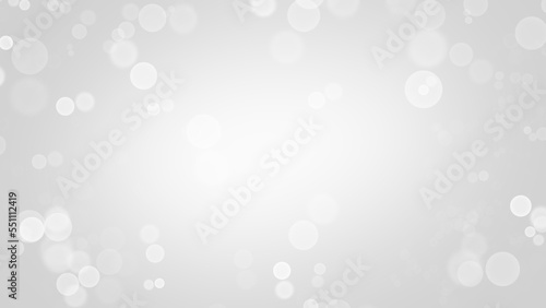 Abstract Bokeh Backgrounds on white backgrounds , illustration 