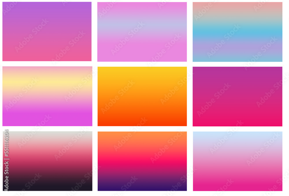 illustration set of pink gradient backgrounds. Background or screensaver for phone, banner, advertising sign, website design. illustration set of pink gradient backgrounds. Background or screensaver for phone, banner, advertising sign, website design.