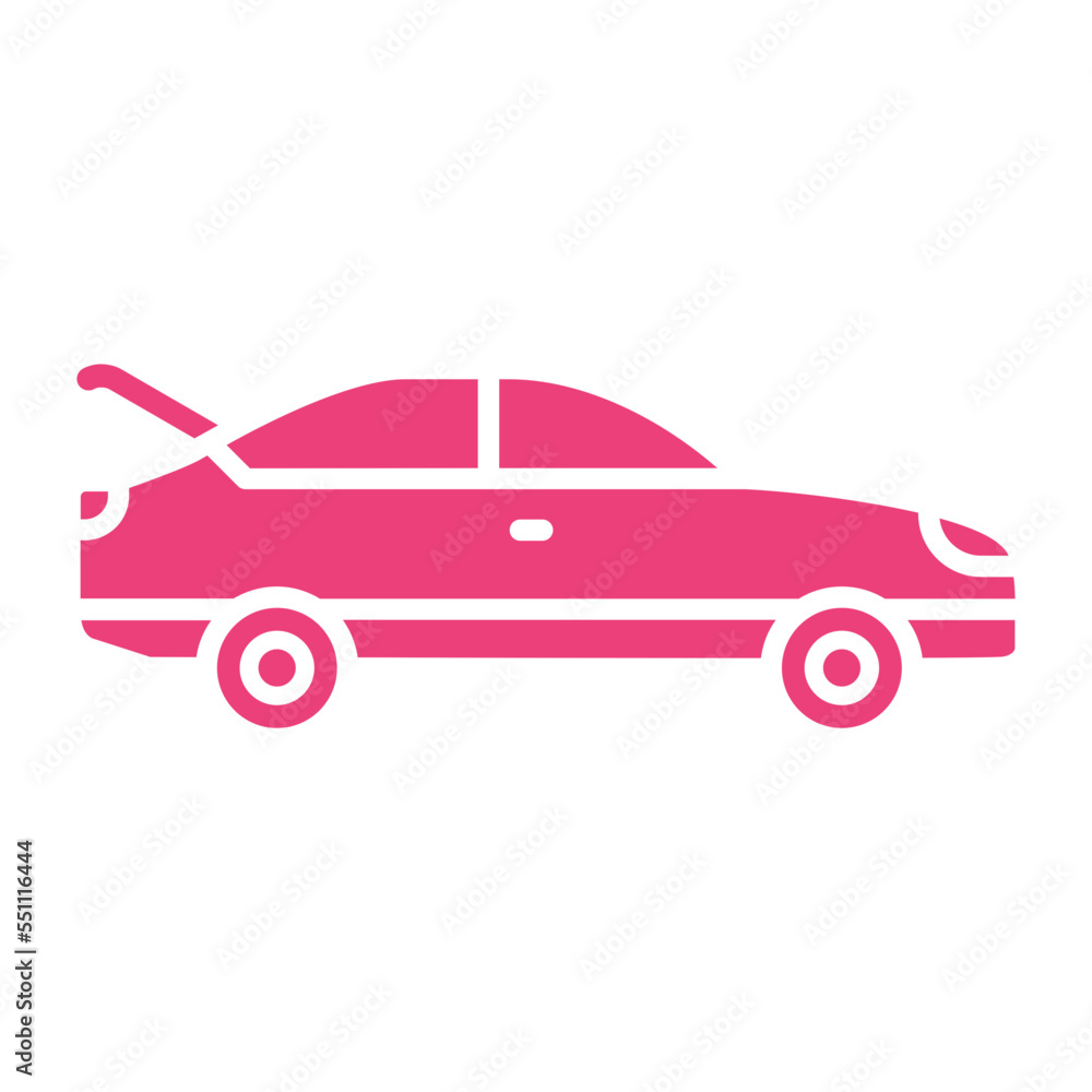 Trunk Multicolor Glyph Icon Trunk Multicolor Glyph Icon
