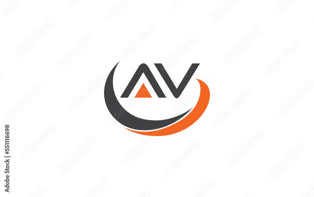 Financial business symbol and investment logo design vector with the letters and alphabets