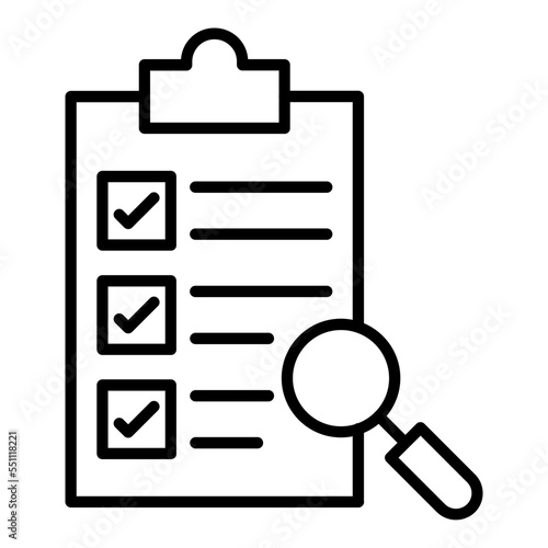Research Icon Style