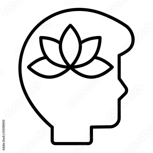 Meditation Icon Style