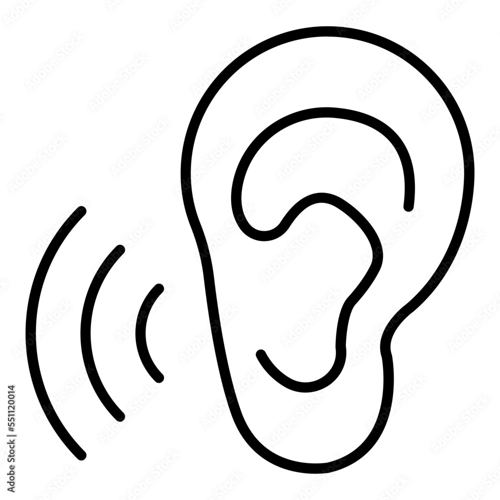 Hearing Icon Style Hearing Icon Style
