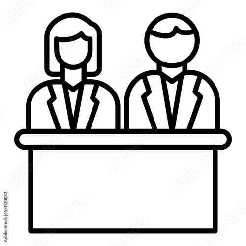 Jury Icon Style